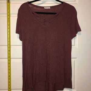 Dark Pink Short Sleeve